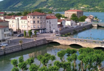 Ville de Saint-Vallier dans la Drôme