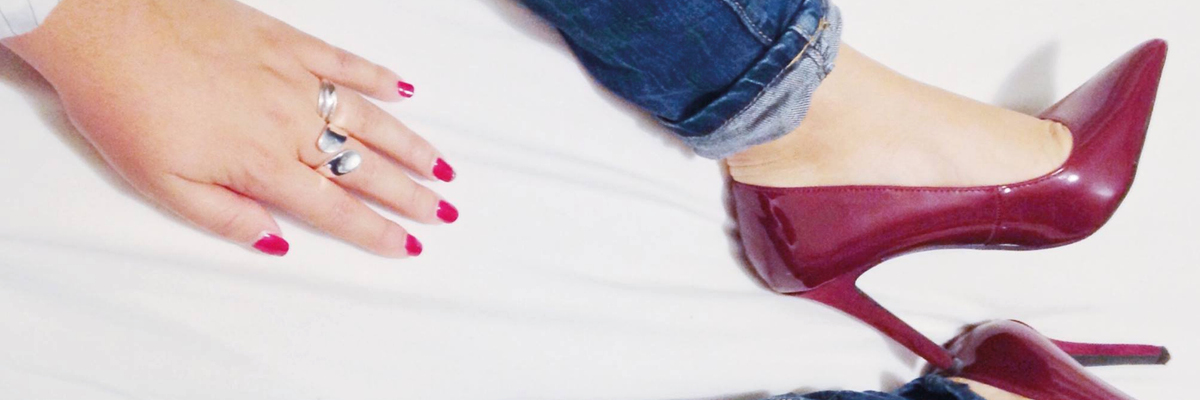 Création identité visuelle - logo - influenceuse - lipstick & stilettos