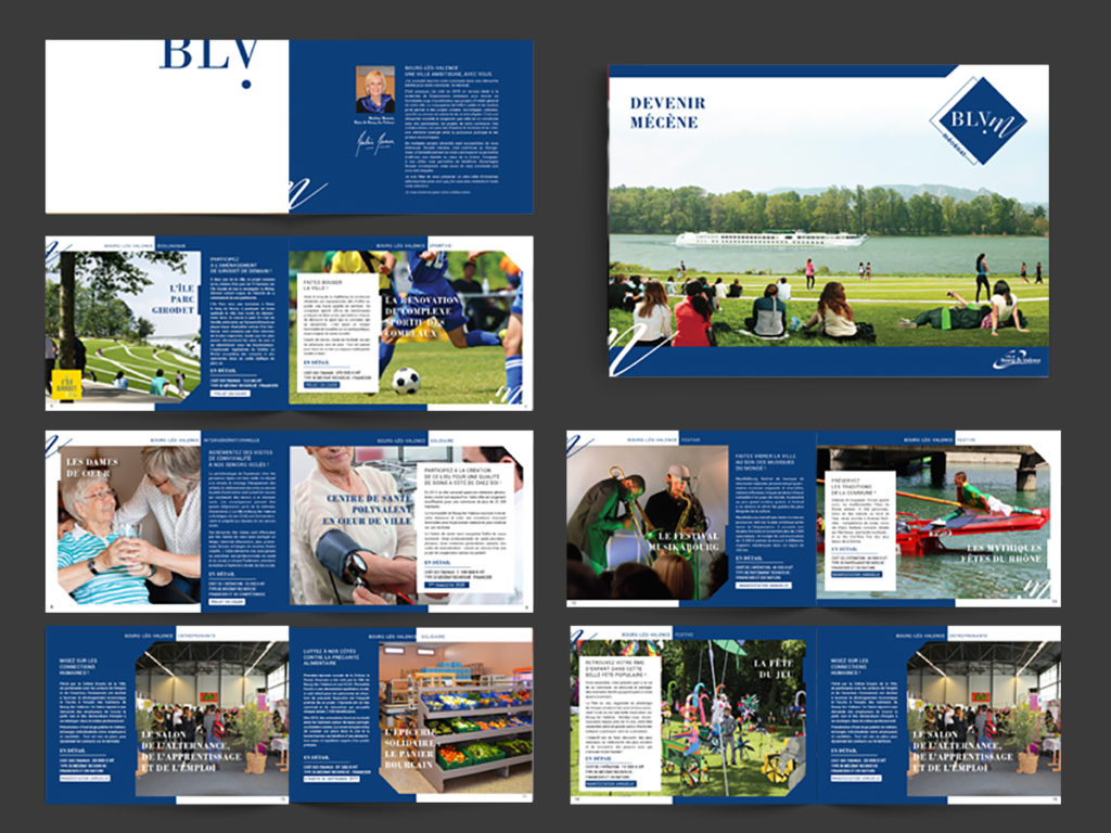 Brochure présentation Mécénat de la ville de Bourg-Lès-Valence